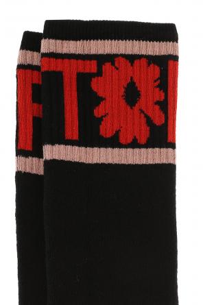 Long embroidered socks, zdjęcie 2 Long embroidered socks od Stella McCartney